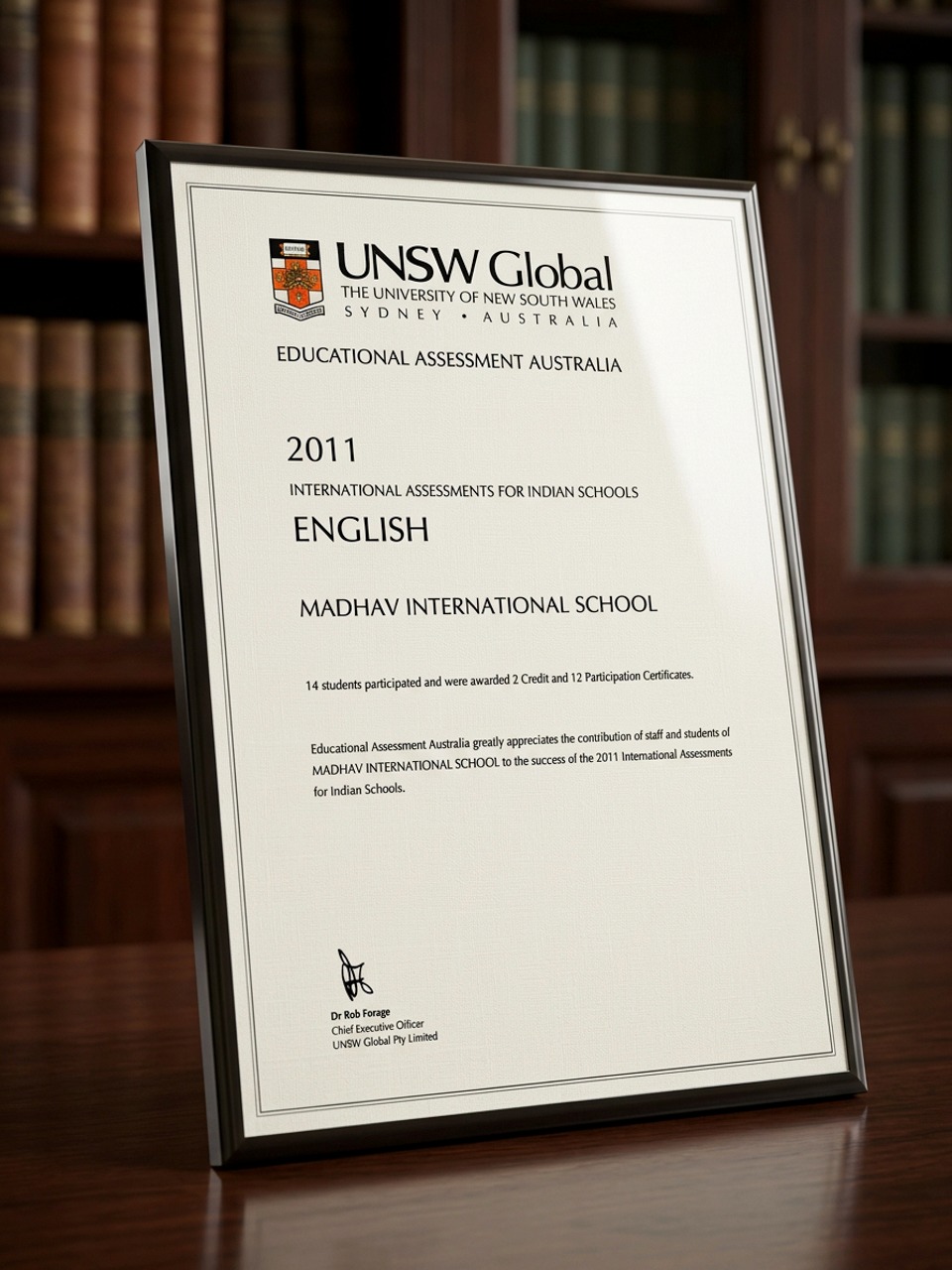 UNSW Global — English Assessment