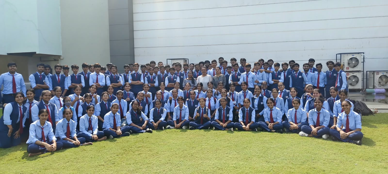 Educational visit to Transtadia University, Ahmedabad